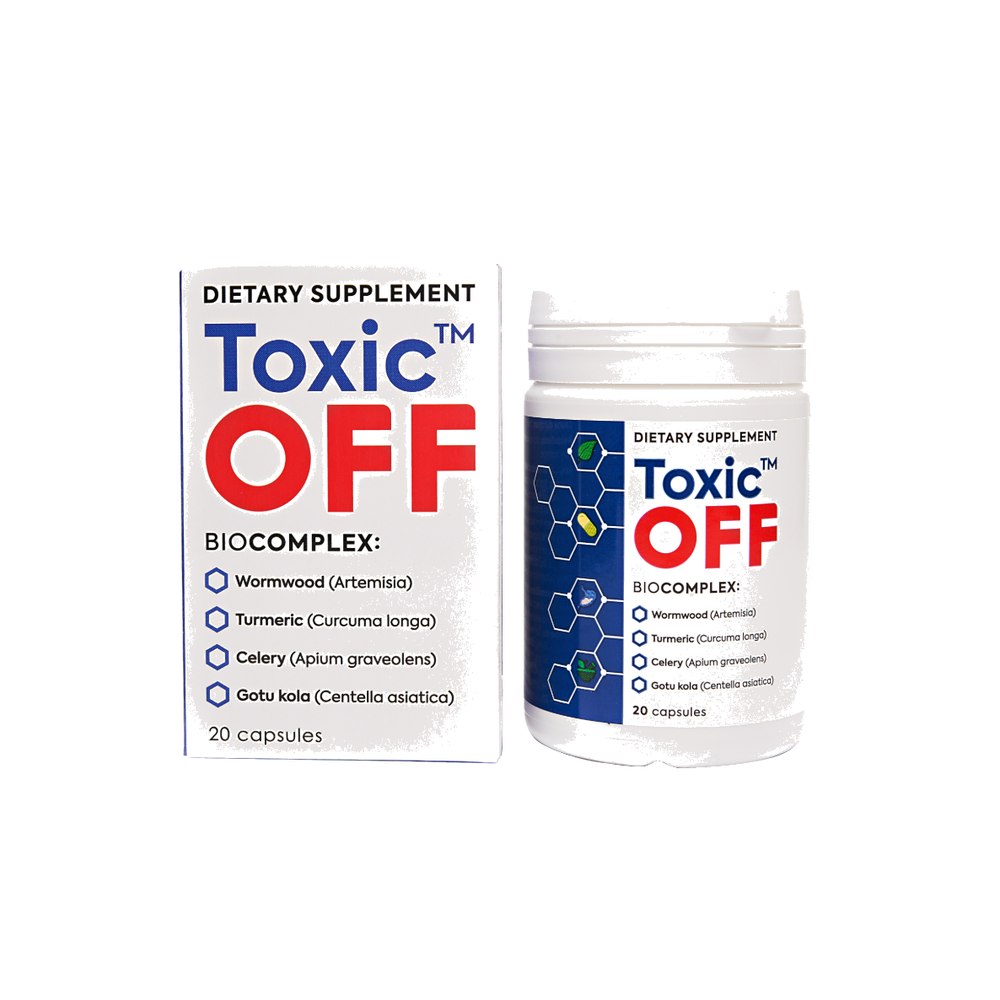 Toxic OFF — complemento · 20 cápsulas